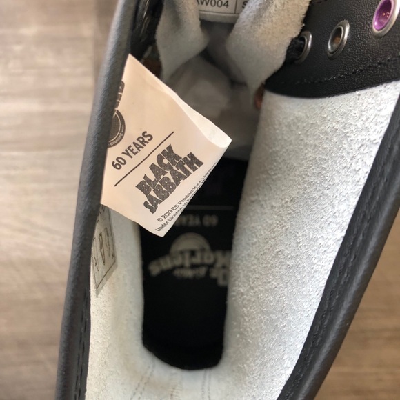 Dr. Martens Black Sabbath Combat Boots NIB - Picture 7 of 9